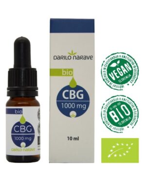 BIO CBG kapljice 1000 mg 10%, 10 ml