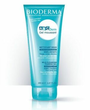 Bioderma ABCDerm Moussant, nežen čistilni gel - 200 ml