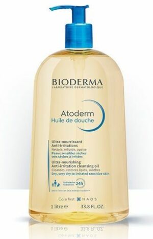 Bioderma Atoderm, hranilno olje za tuširanje - 1 l