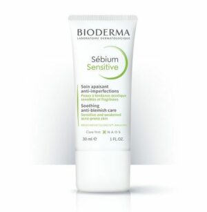 Bioderma Sebium Sensitive, pomirjujoča nega za občutljivo, k aknam nagnjeno kožo