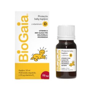 BioGaia Protectis Baby D3, kapljice za otroke in dojenčke - 10 ml