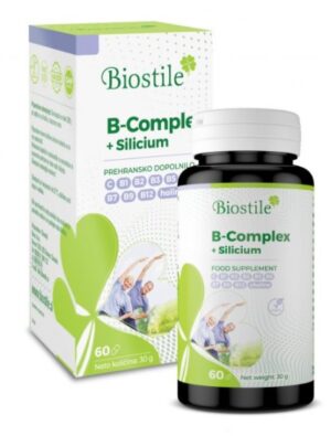 Biostile B-complex + Silicium, kapsule