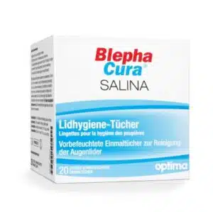 Blepha cura Salina, robčki za higieno očesnih vek