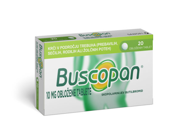 Buscopan 10 mg, obložene tablete