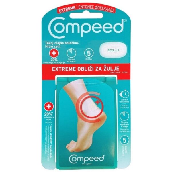 Compeed Sport, obliž za žulje - peta