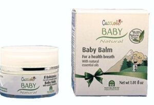 Cucciolo Baby Natural, balzam z eteričnimi olji za lažje dihanje