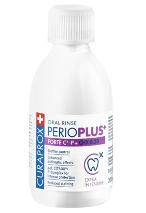 Curaprox Perio Plus Forte, ustna voda CHX 0.20