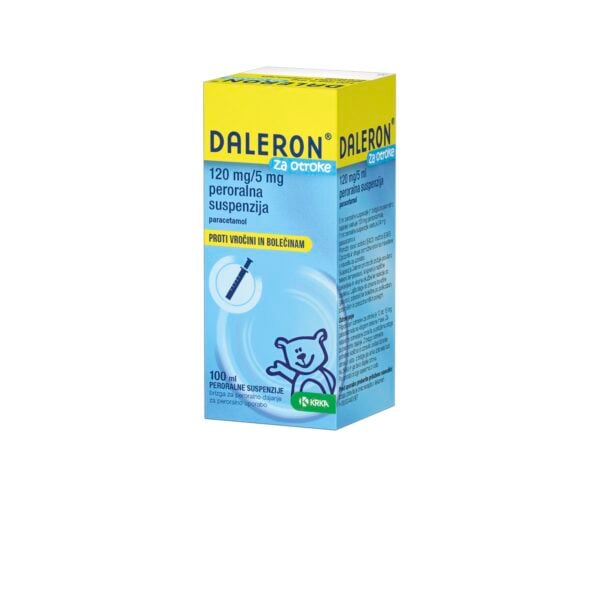 Daleron za otroke, peroralna suspenzija