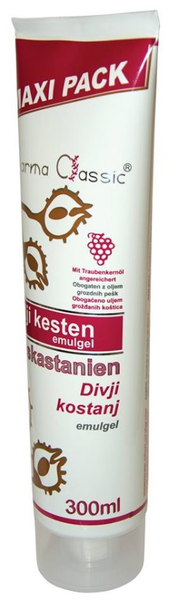 Pharma Classic Divji kostanj, emulgel - 300 ml