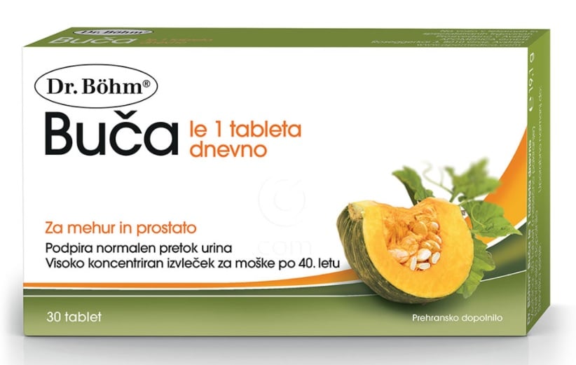 Dr. Böhm Buča, tablete za moške Dr. Böhm Buča, tablete za moške