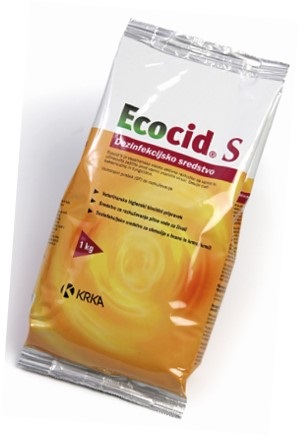 Ecocid S, prašek za dezinfekcijo - 2,5 kg