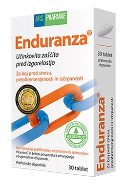 Enduranza , filmsko obložene tablete