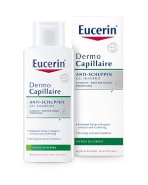 Eucerin Dermocapillaire, šampon proti mastnemu prhljaju