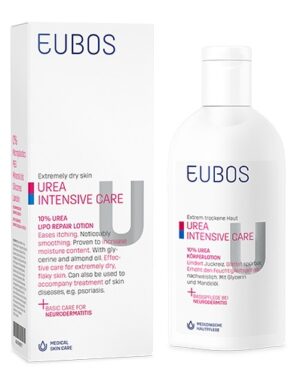 Eubos 10% Urea intenzivna nega Lipo Repair losjon za telo, 200 ml