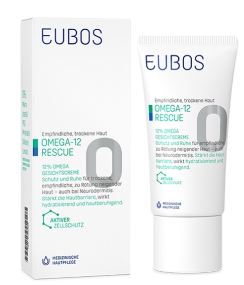 Eubos Omega 12 krema za obraz, 50 ml