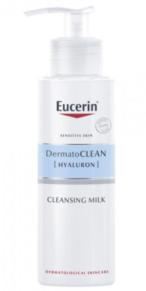 Eucerin Dermatoclean Hyaluron, čistilno mleko