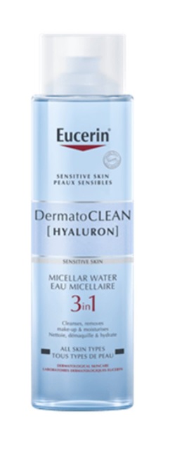 Eucerin Dermatoclean Hyaluron, čistilni fluid 3 v 1 - 200 ml