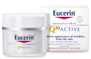 Eucerin Q10 Active, dnevna krema za suho kožo