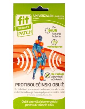 Fit Therapy, protibolečinski obliž - univerzalen