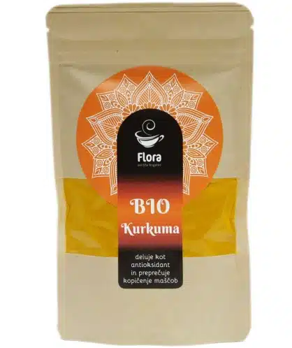 Flora, Kurkuma korenina mleta - BIO