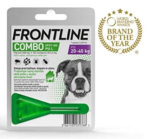 Frontline Combo Dog, kožni nanos za velike pse (20-40kg)