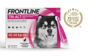 Frontline Tri-Act kožni nanos, raztopina za pse 40 - 60 kg