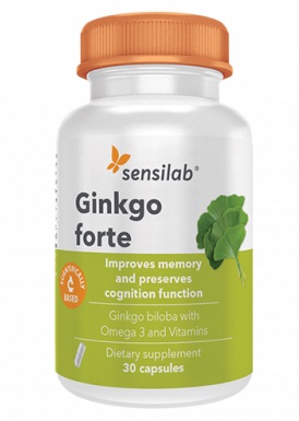 Sensilab Ginko forte, mehke kapsule