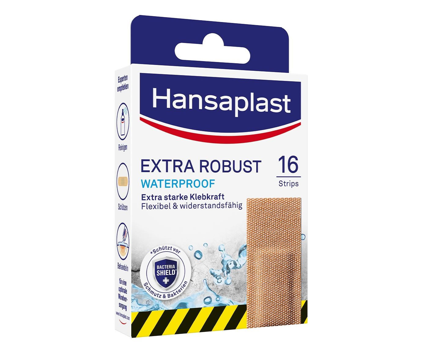 Hansaplast Extra Robust, vodoodporni obliži Hansaplast Extra Robust, vodoodporni obliži