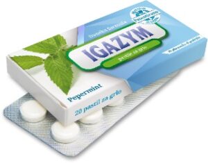 Igazym, pastile za grlo - pepermint