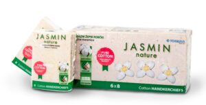 Jasmin nature, bombažni robčki