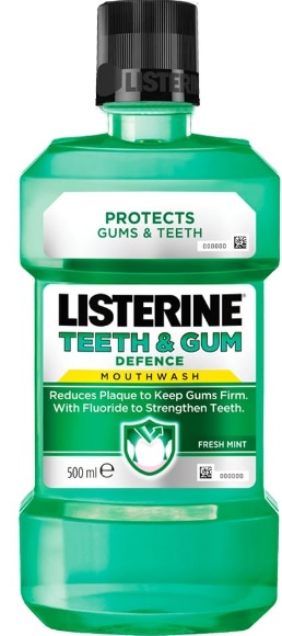 Listerine Teeth   Gum Defence, ustna voda