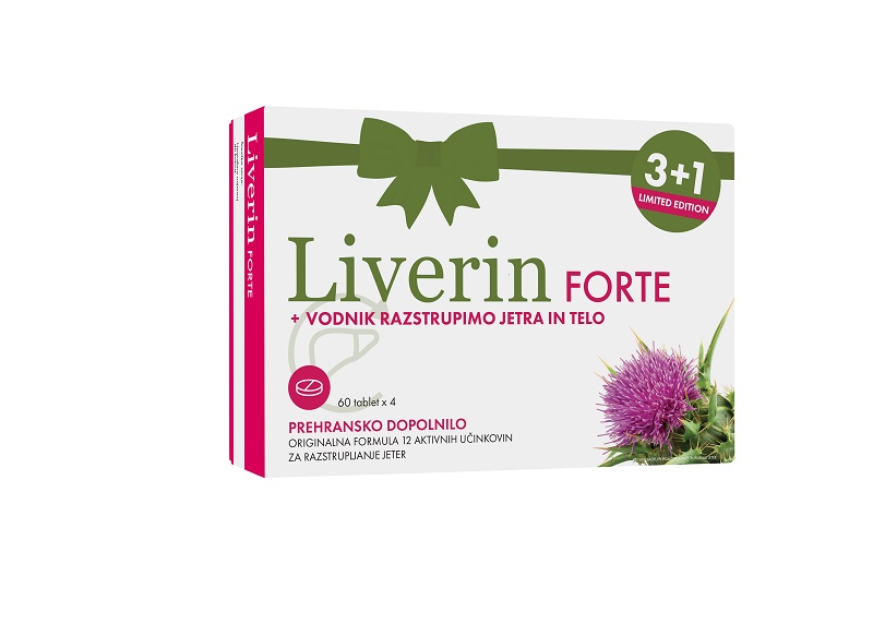 Liverin Forte 3+1 GRATIS + Darilo