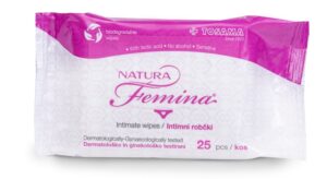 Natura Femina, intimni vlažni robčki z mlečno kislino