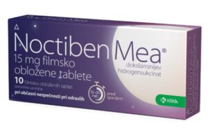 Noctiben Mea 15 mg, filmsko obložene tablete