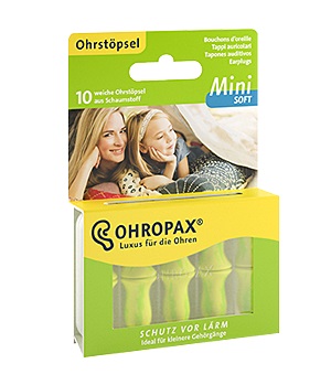 Ohropax Soft MINI, ušesni čepki A10