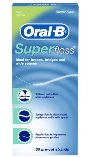 Oral-B Super Floss, zobna nitka