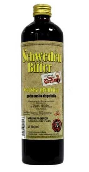 Original Nach Maria Treben, švedska grenčica z alkoholom - 500 ml