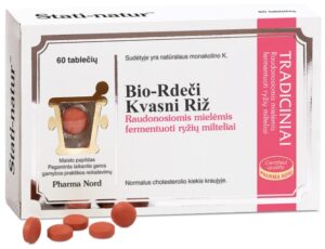 Pharma Nord Bio Aktivni rdeči kvasni riž, 60 tablet