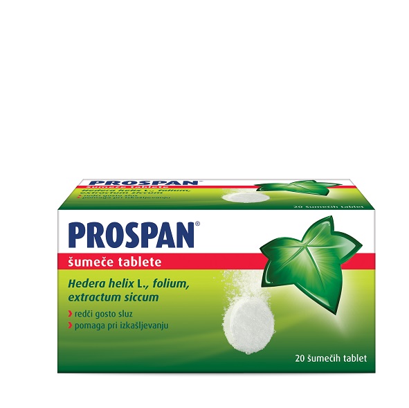 Prospan, 20 šumečih tablet