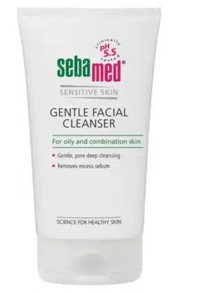 Sebamed, nežni gel za umivanje obraza za mastno in mešano kožo