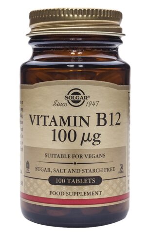 Solgar Vitamin B12 100 mcg, kapsule