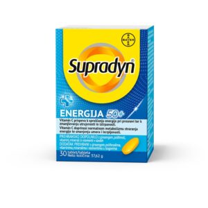 Supradyn Energija 50+, filmsko obložene tablete