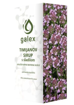 Galex, Timijanov sirup s sladilom