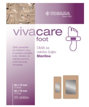 Vivacare Foot, sterilni obliži za žulje