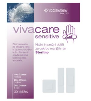 Vivacare Sensitive, 30 sterilnih obližev