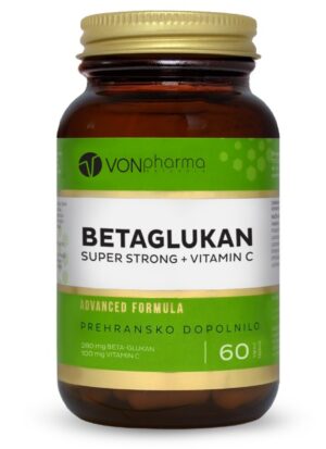 Vonpharma Betaglukan Super Strong + Vitamin C, kapsule