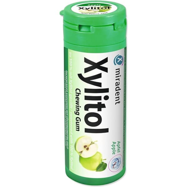 Xylitol, žvečilni gumi jabolko