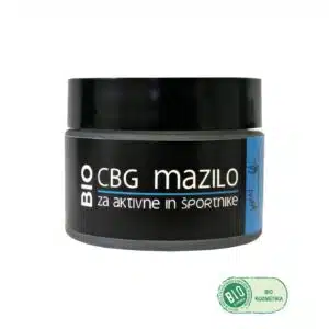 BIO konopljino mazilo s CBG ZA AKTIVNE, 30 ml