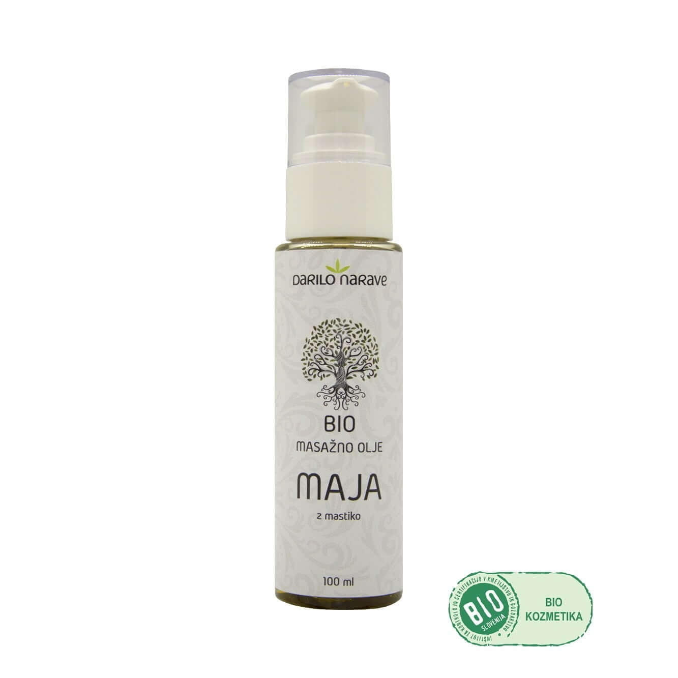 BIO masažno olje MAJA, 100 ml