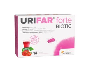 Sensilab Urifar forte Biotic, 14 vrečk